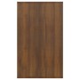 Sideboard with 3 oak brown drawers 120x41x75 cm by , Sideboards - Ref: Foro24-813064, Price: 154,00 €, Discount: %