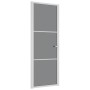 Puerta interior vidrio EGS y aluminio blanco 76x201,5 cm de , Puertas para el hogar - Ref: Foro24-350584, Precio: 194,40 €, D...