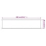 Vertical awning in gray taupe Oxford fabric 60x600 cm by , Umbrellas - Ref: Foro24-148398, Price: 28,52 €, Discount: %