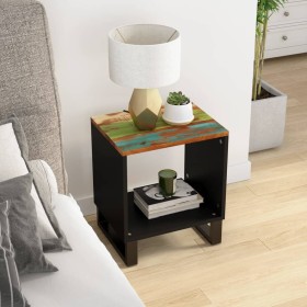 Recycled and plywood coffee table 40x31x46 cm by , Coffee table - Ref: Foro24-350642, Price: 52,90 €, Discount: %