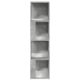 Eckschrank aus grauem Beton-Holzwerkstoff 33x33x132 cm. von , Schließfächer und Lagerschränke - Ref: Foro24-809039, Preis: 56...