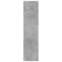 Eckschrank aus grauem Beton-Holzwerkstoff 33x33x132 cm. von , Schließfächer und Lagerschränke - Ref: Foro24-809039, Preis: 56...