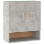 Wandschrank aus grauem Beton-Sperrholz 60x31x70 cm von , Schließfächer und Lagerschränke - Ref: Foro24-812874, Preis: 55,95 €...
