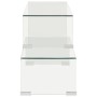 Set of 2 tempered glass coffee tables 90x30x20/110x30x40cm by , Coffee table - Ref: Foro24-284728, Price: 216,01 €, Discount: %