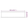 Vertikaler Markisenstoff in Terrakotta, Oxford-Gewebe, 60x1000 cm. von , Sonnenschirme - Ref: Foro24-148351, Preis: 42,37 €, ...