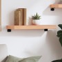 Wandregal aus hellbraun behandeltem Eichenholz 60x20x6cm von , Regale und Regale - Ref: Foro24-363643, Preis: 60,49 €, Rabatt: %