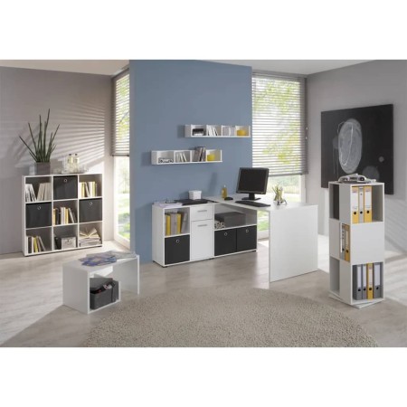 FMD Mesa de centro 2 en 1 blanca 59,1x35,8x37,8 cm de , Mesas de centro - Ref: Foro24-428763, Precio: 85,31 €, Descuento: %