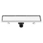 Duschablauf mit 2-in-1-Edelstahlabdeckung 53x14 cm. von , Abflüsse - Ref: Foro24-146006, Preis: 47,46 €, Rabatt: %