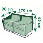 Natur Gartenmöbelabdeckung für 2 Sessel 170x90x60 cm von , Abdeckungen für Gartenmöbel - Ref: Foro24-407085, Preis: 33,26 €, ...