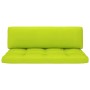 Mittiger Paletten-Sofa für den Garten aus imprägniertem Kiefernholz in Honigbraun. von , Modulare Sofas für den Außenbereich ...