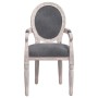 Dunkelgraues Samt-Esszimmerstuhl 54x56x96,5 von , Essstühle - Ref: Foro24-344484, Preis: 182,67 €, Rabatt: %