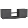 TV-Möbel aus massiver Kiefer in Grau, 110x30x40 cm. von , TV-Möbel - Ref: Foro24-809902, Preis: 59,86 €, Rabatt: %