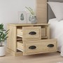 Bedside table in Sonoma oak color, 60x39x45 cm by , Nightstands - Ref: Foro24-816363, Price: 68,64 €, Discount: %