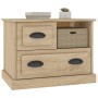 Bedside table in Sonoma oak color, 60x39x45 cm by , Nightstands - Ref: Foro24-816363, Price: 68,64 €, Discount: %