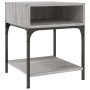 Nachttisch aus grauem Sonoma-Ingenieurholz 40x41x50 cm. von , Nachttische - Ref: Foro24-825879, Preis: 32,72 €, Rabatt: %