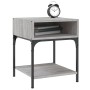 Nachttisch aus grauem Sonoma-Ingenieurholz 40x41x50 cm. von , Nachttische - Ref: Foro24-825879, Preis: 32,72 €, Rabatt: %