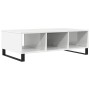 Mesa de centro madera de ingeniería blanco brillo 104x60x35 cm de , Mesas de centro - Ref: Foro24-827094, Precio: 123,83 €, D...