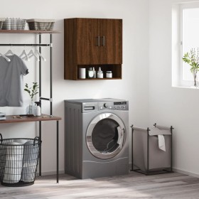 Engineered wood brown oak wall cabinet 60x31x70 cm by , Lockers and storage cabinets - Ref: Foro24-829923, Price: 62,35 €, Di...
