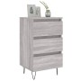 Nachttisch aus grauem Sonoma-Ingenieurholz 40x35x69 cm. von , Nachttische - Ref: Foro24-826936, Preis: 55,31 €, Rabatt: %