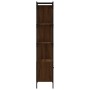 Shelf with brown oak wood door 44.5x30x154.5 cm by , Bookcases and shelves - Ref: Foro24-833357, Price: 72,24 €, Discount: %