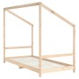Estructura de cama para niños madera maciza de pino 90x200 cm de , Cunas y camas para niños - Ref: Foro24-835703, Precio: 120...
