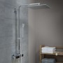 SCHÜTTE SUMBA double shower thermostatic system by , shower heads - Ref: Foro24-425814, Price: 295,52 €, Discount: %