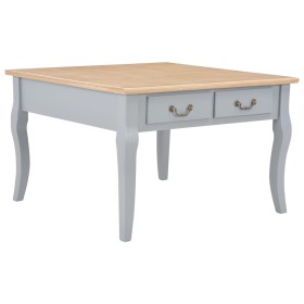 Mesa de centro de madera gris 80x80x50 cm de , Mesas de centro - Ref: Foro24-280062, Precio: 167,54 €, Descuento: %