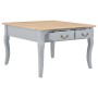 Mesa de centro de madera gris 80x80x50 cm | Foro24.es | Tu tienda online para hogar, jardín y más Foro24.es