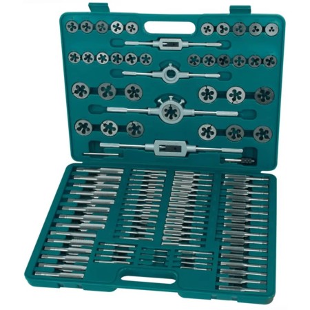 Brüder Mannesmann Thread taps and dies set 110 pieces 53255 by , Threads - Ref: Foro24-408611, Price: 178,32 €, Discount: %
