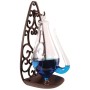 Esschert Design Glasbarometer mit Eisenständer 0,5 L TH31 von , Vorhersagen und Wetterstationen - Ref: Foro24-411491, Preis: ...