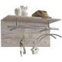 FMD Wandgarderobe in Sandeiche 72x29,3x34,5 cm von , Hut- und Garderobenständer - Ref: Foro24-428780, Preis: 79,45 €, Rabatt: %