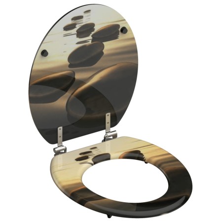 SCHÜTTE SEA STONE MDF Toilet Seat Cover by , Toilet and bidet seats - Ref: Foro24-438735, Price: 41,14 €, Discount: %