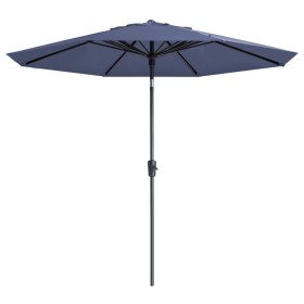 Madison Sombrilla Paros II Luxe azul 300 cm de , Sombrillas - Ref: Foro24-434709, Precio: 211,21 €, Descuento: %