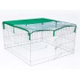@Pet Außengehege für Haustiere Komplett aus Metall 116x116x65 cm von , Hundehütten und Zäune - Ref: Foro24-445132, Preis: 62,...