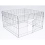@Pet Außengehege für Haustiere Komplett aus Metall 116x116x65 cm von , Hundehütten und Zäune - Ref: Foro24-445132, Preis: 62,...