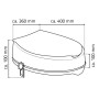 RIDDER Asiento de inodoro con tapa blanco 150 kg A0071001 de , Movilidad y accesibilidad - Ref: Foro24-421610, Precio: 59,88 ...