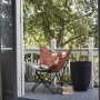 Capi Jar Nature Rib stylish low black 46x58 cm KBLR783 by , Pots and planters - Ref: Foro24-424224, Price: 149,60 €, Discount: %