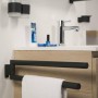 Tiger Double Swivel Towel Rail Bold Matte Black by , Towel racks - Ref: Foro24-426422, Price: 55,26 €, Discount: %