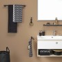 Tiger Double Swivel Towel Rail Bold Matte Black by , Towel racks - Ref: Foro24-426422, Price: 55,26 €, Discount: %