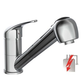 SCHÜTTE Single-lever sink mixer with pull-out spray ULTRA low pressure by , Faucets - Ref: Foro24-435077, Price: 78,59 €, Dis...