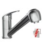 SCHÜTTE Single-lever sink mixer with pull-out spray ULTRA low pressure by , Faucets - Ref: Foro24-435077, Price: 78,59 €, Dis...
