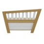AXI Brown and White Corky Storage Bench by , Benches for halls and storage - Ref: Foro24-441646, Price: 112,68 €, Discount: %