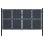 Anthrazitgraue Gartentür aus Stahl 300x175 cm von , Gartentore - Ref: Foro24-144527, Preis: 600,45 €, Rabatt: %