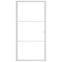 Interior door with EGS glass and white aluminum 102.5x201.5 cm by , Doors for the home - Ref: Foro24-350571, Price: 229,33 €,...