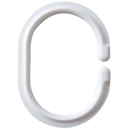 RIDDER Anillas para cortina de ducha blancas 49301 de , Argollas de la cortina de ducha - Ref: Foro24-421542, Precio: 9,22 €,...