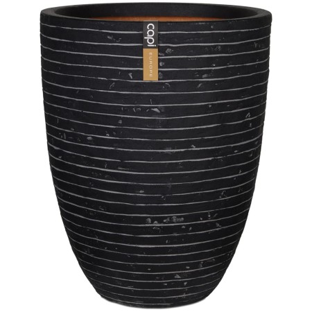 Capi Vase Nature Row elegant anthrazitgrau 46x58 cm KRWZ783 von , Töpfe und Pflanzgefäße - Ref: Foro24-424279, Preis: 149,39 ...