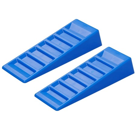 ProPlus Caravan leveller 2 pieces plastic blue 75 mm by , Vehicle wheel chocks - Ref: Foro24-424754, Price: 25,05 €, Discount: %