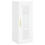 Hoher Schrank aus weißem Sperrholz 34,5x34x180 cm von , Sideboards - Ref: Foro24-3199281, Preis: 108,56 €, Rabatt: %