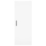 Aparador alto madera contrachapada blanco 34,5x34x180 cm de , Aparadores - Ref: Foro24-3198929, Precio: 111,72 €, Descuento: %