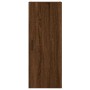 Hoher Schrank aus braunem Eichenfurnierholz 34,5x34x180 cm. von , Sideboards - Ref: Foro24-3198936, Preis: 119,80 €, Rabatt: %